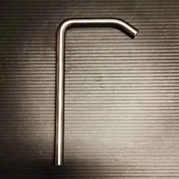 Soporte de escape gancho 115mm