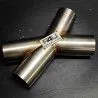 Splayed X-Pipe 73mm 2,87"