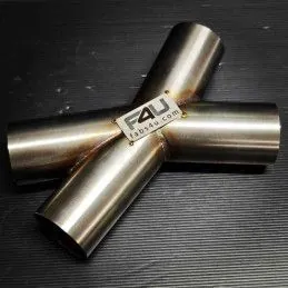 Splayed X-Pipe 60mm 2,36"