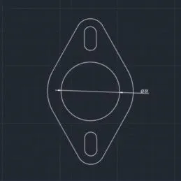 Flange de conexão CNC...