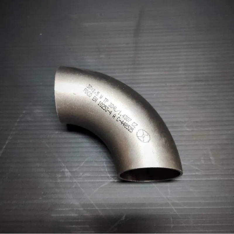 Codo De 90 Grados Acero Inoxidable 304 - 76mm (3") 1.5mm Grado Pulido Para Tuberías