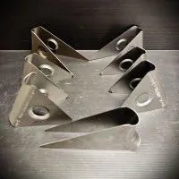 Gusset roll-bar