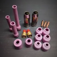 Schweißverbrauchsmaterial TIG, MIG, Brenner, Gas Lens, Elektroden